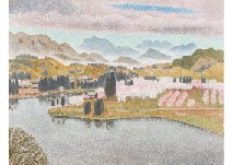 Spring at Mogami river
