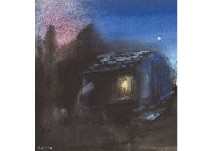 A house in the mountain