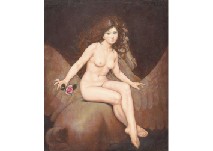 Girl riding a Pegasus by Ikuo Ogawa - Auction record, sale price, and art valuation. Compare with similar artists and explore comparable artworks.