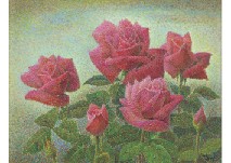Sunny day, June Bride(Bridial pink), Flowers (Piece), and Dawn (blue moon) (4) by Tetsuro Sato - Auction record, sale price, and art valuation. Compare with similar artists and explore comparable artworks.