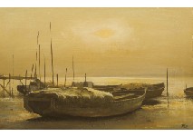 Boat in Sunset