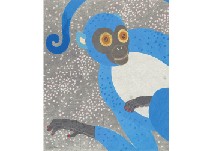 Monkey with Flower