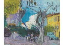 Old olive and Biot Town