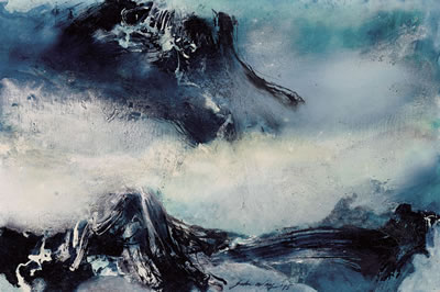 Sample artwork by Wei Letang (1921 - 2012), known for abstract painting - View similar artists and auction records