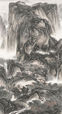 Ancient Temple in the Mountains