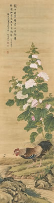 Peony and Hen