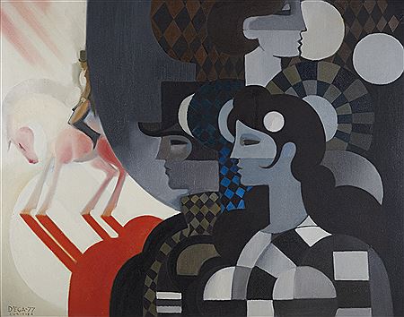 Sample artwork by Olavo D'eca Leal (1908 - 1976), known for painting - View similar artists and auction records