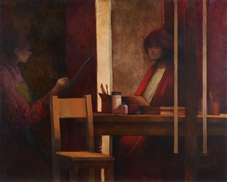 "O pintor e o modelo"