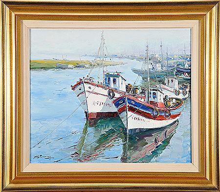 Boats in Tavira