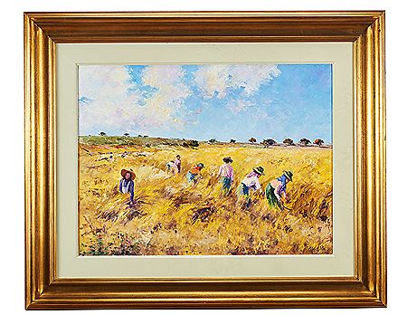 "A Ceifa - Alentejo" by Mota Urgeiro - Auction record, sale price, and art valuation. Compare with similar artists and explore comparable artworks.