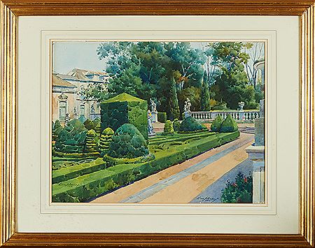 Sample artwork by Luis Salvador (1897 - 1986), known for painting - View similar artists and auction records