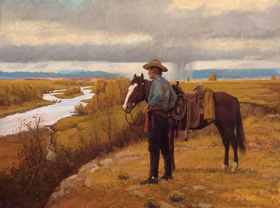 Charlie's Montana by John DeMott - Auction record, sale price, and art valuation. Compare with similar artists and explore comparable artworks.