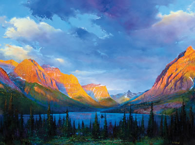 Sunset on St. Mary's by Paul Dykman - Auction record, sale price, and art valuation. Compare with similar artists and explore comparable artworks.