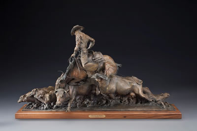 Momma's Not Bluffin' by Greg Kelsey - Auction record, sale price, and art valuation. Compare with similar artists and explore comparable artworks.