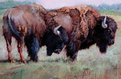 Sample artwork by Jill Soukup (Born 1969), known for urban scene, landscape, cityscape, animal, interiors - View similar artists and auction records