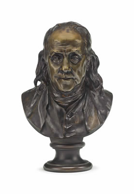Bust of Benjamin Franklin