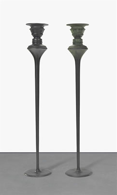 Portrait Lamps: Earl McGrath by Ron Cooper - Auction record, sale price, and art valuation. Compare with similar artists and explore comparable artworks.