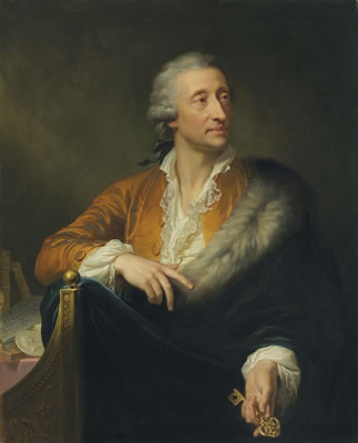 Portrait of Count Franz Peter Friedrich von Diesbach (1739-1811), half-length