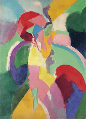 Femme à l’ombrelle ou La Parisienne by Robert Delaunay - Auction record, sale price, and art valuation. Compare with similar artists and explore comparable artworks.
