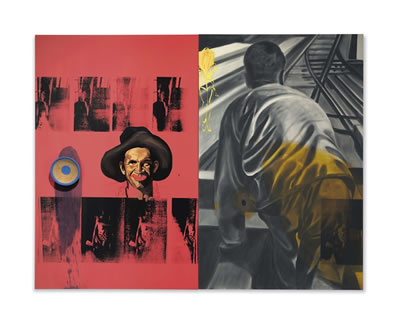 Footmen (Diptych)