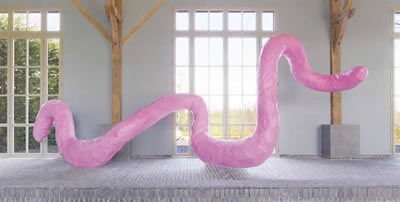 Sample artwork by Franz West (1947 - 2012), known for large-scale and whimsical sculpture, installation, painting - View similar artists and auction records