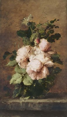 Peonies and Roses