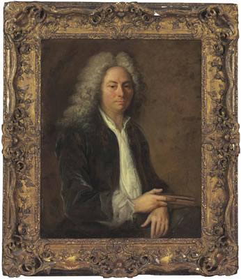 Portrait of a man, half-length by Hubert Drouais I - Auction record, sale price, and art valuation. Compare with similar artists and explore comparable artworks.