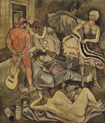 Sample artwork by Federico Cantu (1907 - 1989), known for modernist-leaning landscape, figure and genre painting - View similar artists and auction records