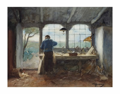 The carpenter's workshop by Tony Lodewyk George Offermans - Auction record, sale price, and art valuation. Compare with similar artists and explore comparable artworks.