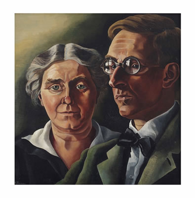 De schilder Jacob Nieweg en zijn vrouw Neine