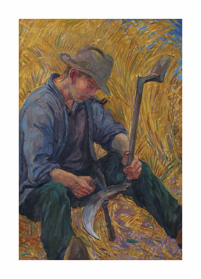 Sample artwork by Henk Johan Melgers (1899 - 1973), known for figure, landscape, genre painting - View similar artists and auction records
