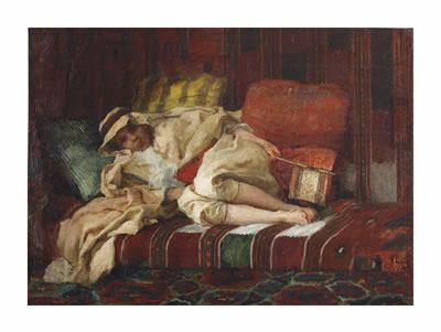 A young Oriental boy by Eugène Romain Thirion - Auction record, sale price, and art valuation. Compare with similar artists and explore comparable artworks.