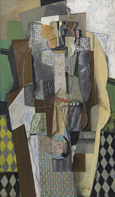 Fille assise au bouquet de fleurs
