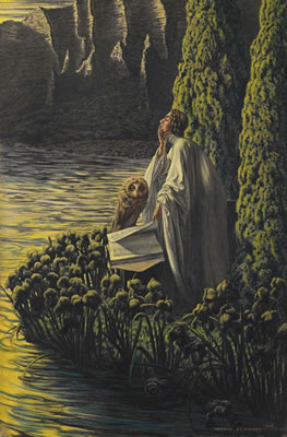 Silence intérieur by Carlos Schwabe - Auction record, sale price, and art valuation. Compare with similar artists and explore comparable artworks.