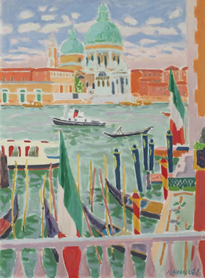 Venise, La Salute by Jules Cavailles - Auction record, sale price, and art valuation. Compare with similar artists and explore comparable artworks.