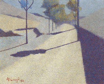 Sample artwork by Achille Lauge (1861 - 1944), known for neo-impressionist landscape, marine and still life painting - View similar artists and auction records