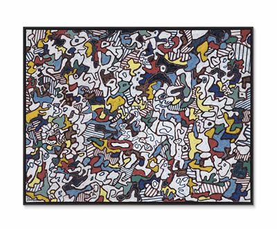 Être et paraître (To Be and to Seem) by Jean Dubuffet - Auction record, sale price, and art valuation. Compare with similar artists and explore comparable artworks.