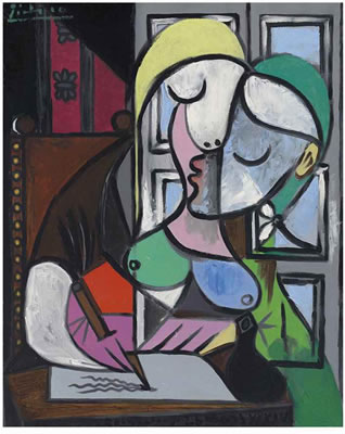 Femme écrivant (Marie-Thérèse)