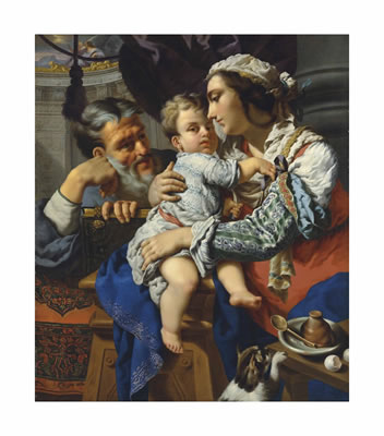 The Holy Family by Alessandro Rosi - Auction record, sale price, and art valuation. Compare with similar artists and explore comparable artworks.