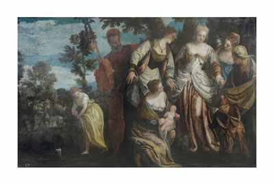 The Finding of Moses by Benedetto Caliari - Auction record, sale price, and art valuation. Compare with similar artists and explore comparable artworks.