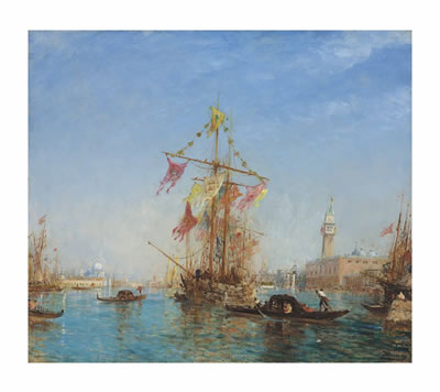 Bateau pavoisé lors de la fête de l’Assomption
