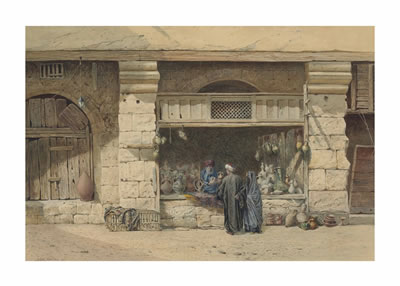 Bartering at a pottery stand by John Jr Varley - Auction record, sale price, and art valuation. Compare with similar artists and explore comparable artworks.