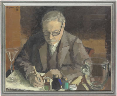 A PORTRAIT OF RENE LALIQUE by Suzanne Lalique - Auction record, sale price, and art valuation. Compare with similar artists and explore comparable artworks.