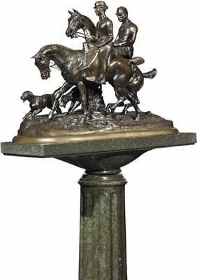 A hunting group by Comte Arthur Marie Gabriel Du Passage - Auction record, sale price, and art valuation. Compare with similar artists and explore comparable artworks.