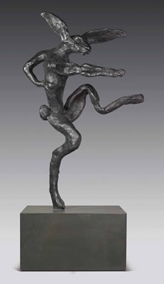 Nijinski Hare by Barry Flanagan - Auction record, sale price, and art valuation. Compare with similar artists and explore comparable artworks.