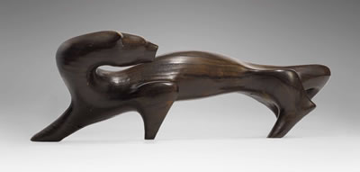 Pine marten by John Rattenbury Skeaping - Auction record, sale price, and art valuation. Compare with similar artists and explore comparable artworks.