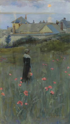 Sample artwork by Norman Garstin (1847 - 1926), known for plein-air small canvas landscape painting - View similar artists and auction records
