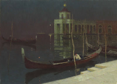 Night, Venice by Terrick John Williams - Auction record, sale price, and art valuation. Compare with similar artists and explore comparable artworks.