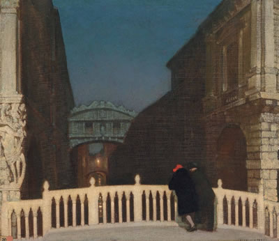 The Bridge of Sighs, Venice by Harold Speed - Auction record, sale price, and art valuation. Compare with similar artists and explore comparable artworks.