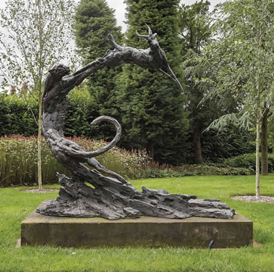 Sample artwork by Dylan Lewis (Born 1964), known for large scale wild animal sculpture, drawing - View similar artists and auction records